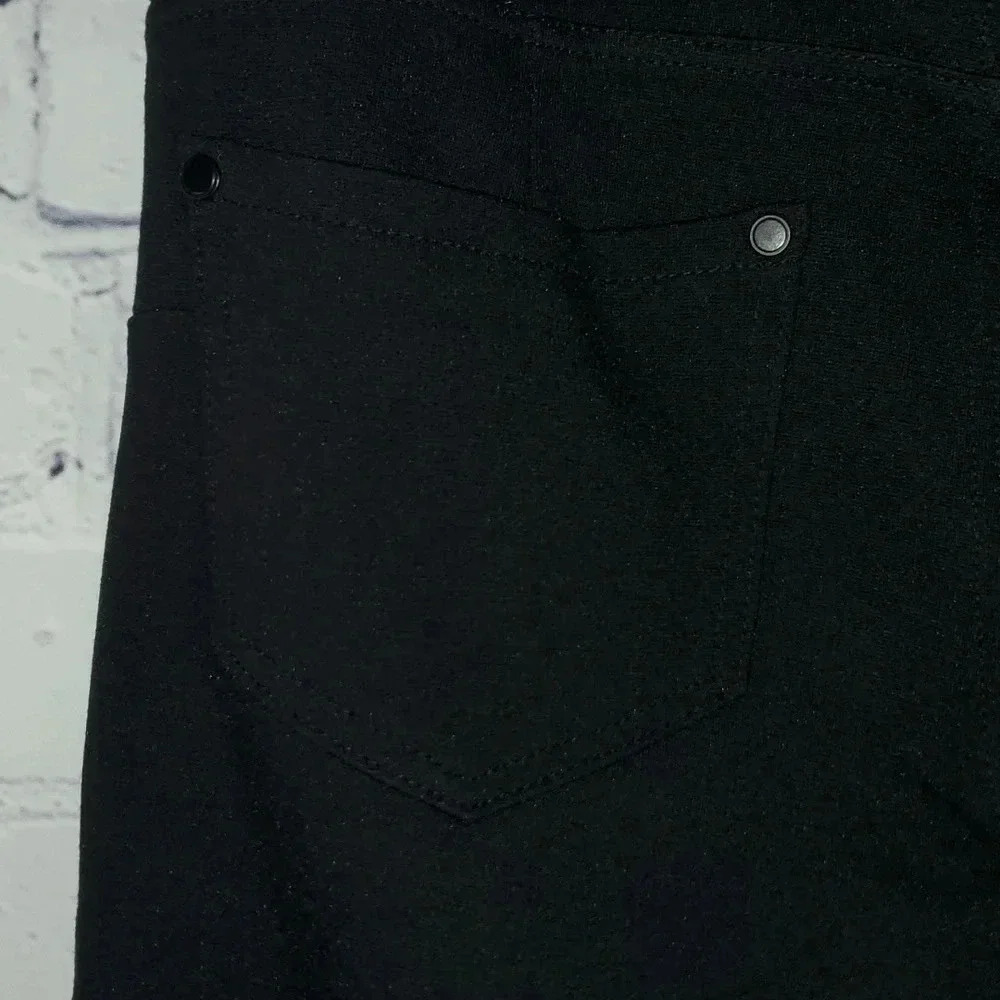 New Directions Black Jeggings Women's Size 12 - Picture 7 of 10